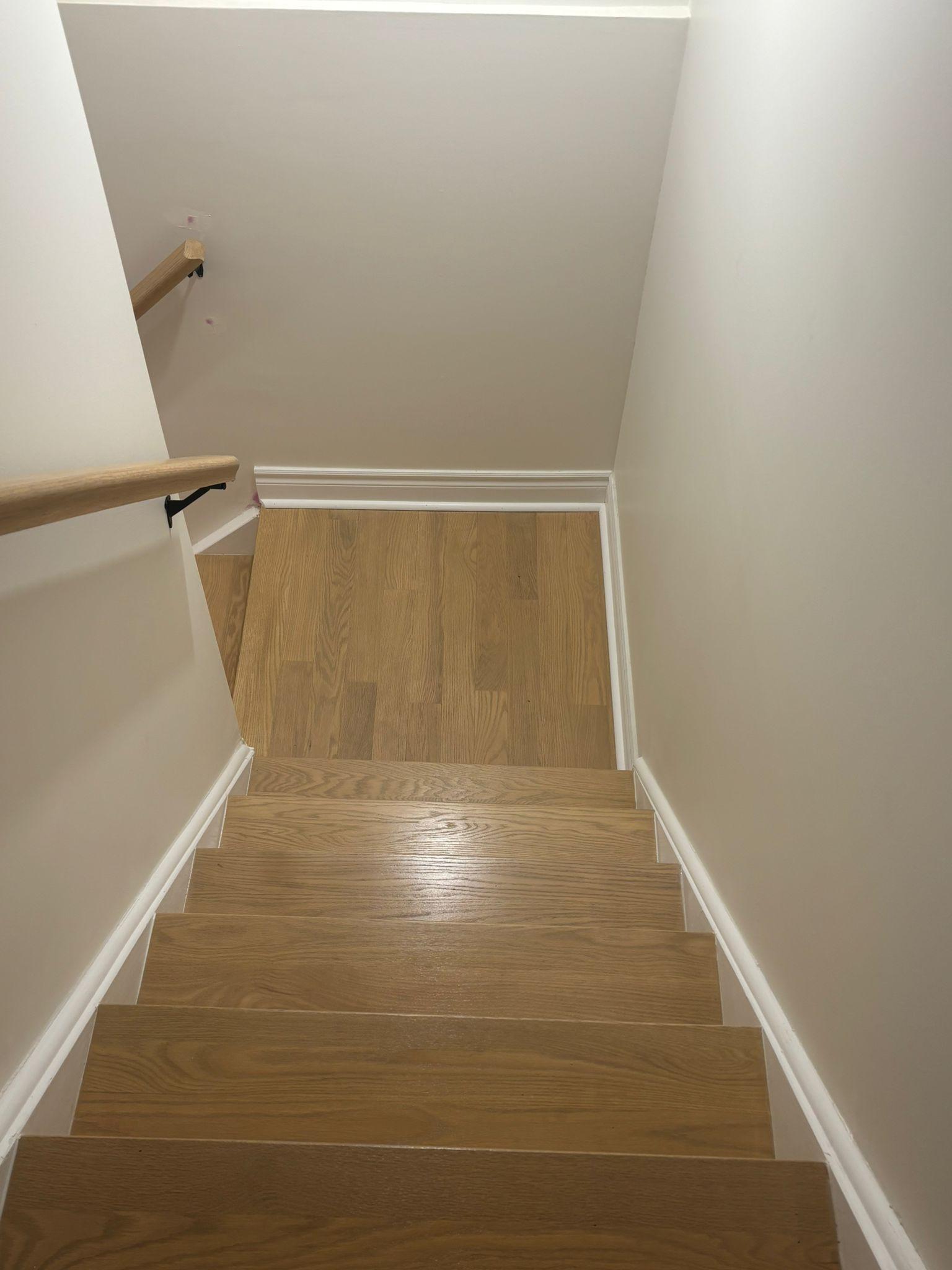 Finished legal basement after renovation 1